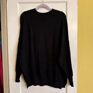 Black Crew Neck Sweater